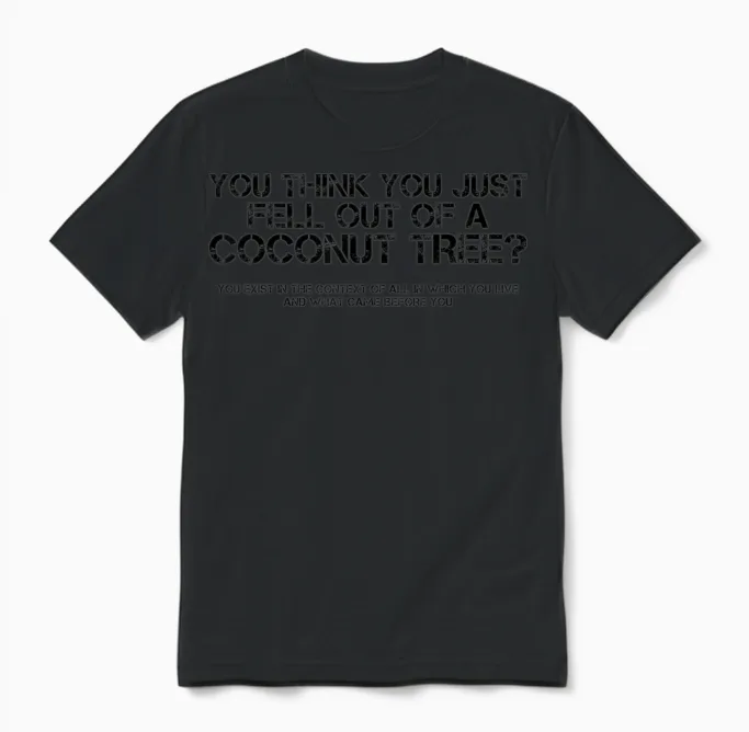 Funny Saying Memes & Humor Gift Unisex T-Shirt in Black