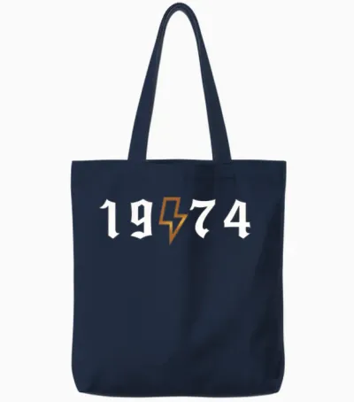 50th Birthday Shirt Gift for 50th Birthday Tote Bags - Navy
