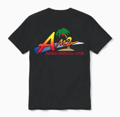 Vintage Am2 Retro Console Unisex T-Shirt - Black