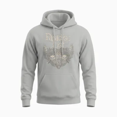 Paradise Lost - 'gotischer Schädel' Unisex Hoodie - Ash