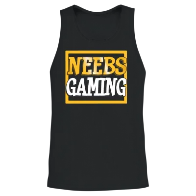 Neebs Gaming 2021 Logo Unisex Tank Top - Black
