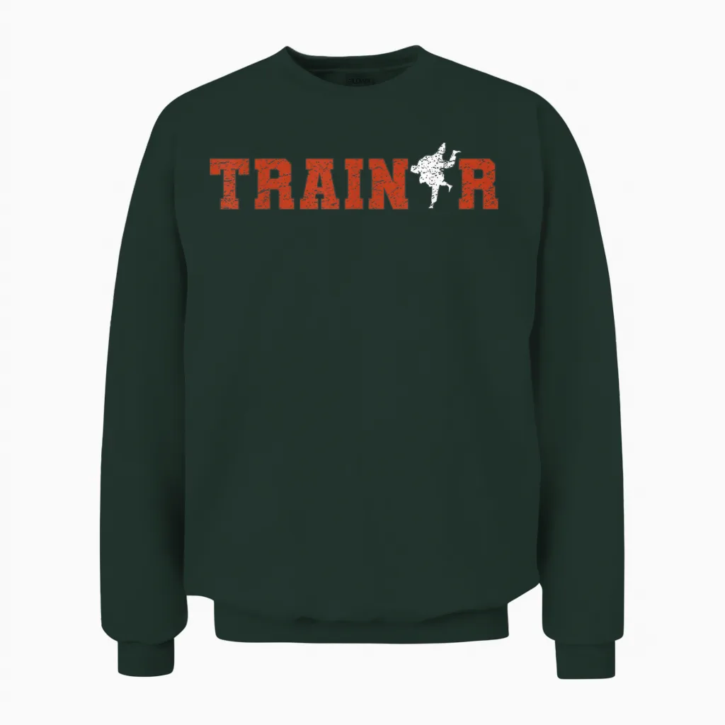 Judo Trainer Judoka Lustiges Coach Unisex Sweatshirt in Forest