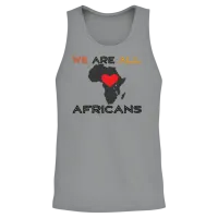 We Are All Africans Unisex Tank Top - Sport Grey – 2