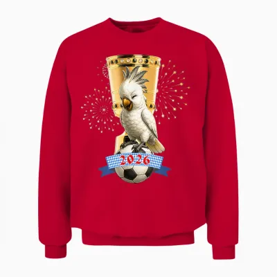 Kakadu Für Fans Von Süßen Maskottchen Unisex Sweatshirt - Red