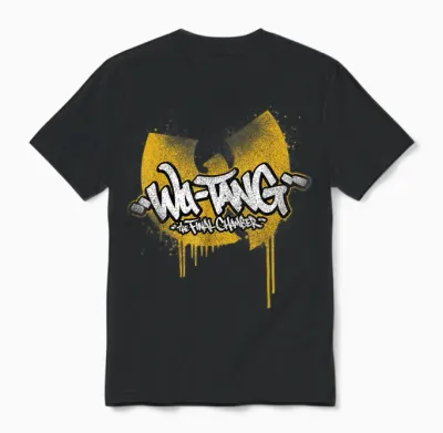 Wu-Tang Clan the Final Chamber Uk & Europe Tour Unisex T-Shirt - Black