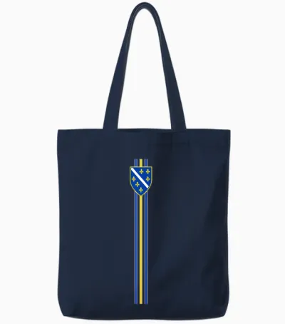 Bosnien Geschenk Flagge Bosnia Vintage Herzegowina Sarajevo Tote Bags - Navy