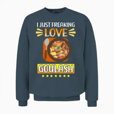 Goulash Food Lover Hungarian Goulash Unisex Sweatshirt - Dark Heather