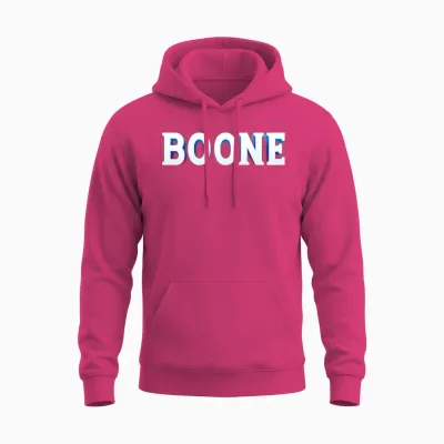 Retro - Boone Unisex Hoodie - Heliconia