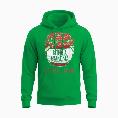 Fun Cute Grandmother Humor | Funny Being a Grandma T-Shirt Small Unisex Hoodie - Irish Green