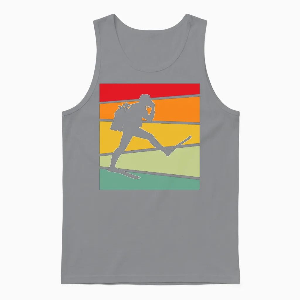 Dive Retro Unisex Tank Top in Sport Grey