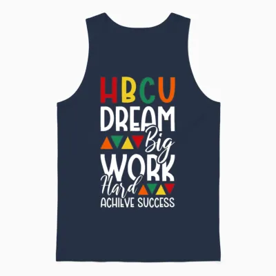 Hbcu Apparel Historical Black College Hbcu Unisex Tank Top - Navy