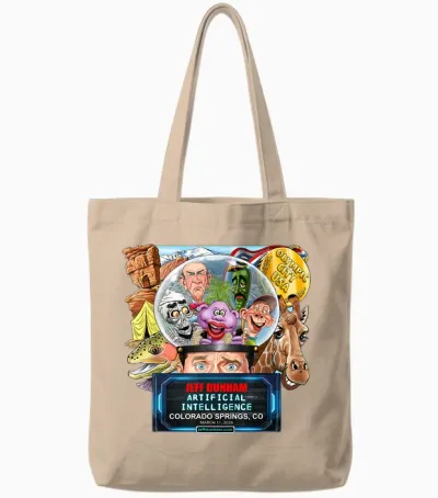 Jeff Dunham Colorado Springs, Co (2026) Tote Bags - Natural