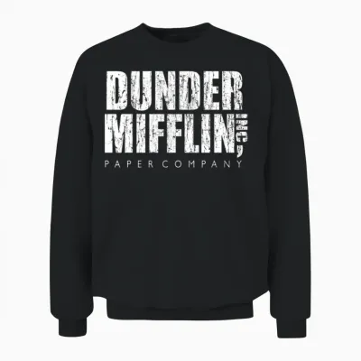 Dunder Mifflin Inc Unisex Sweatshirt - Black