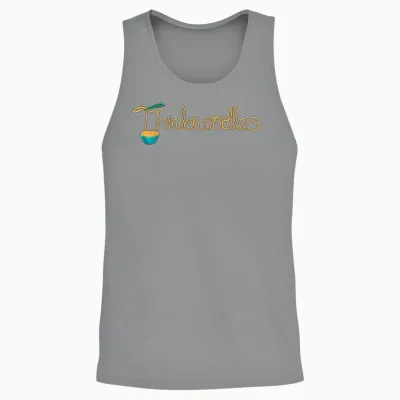 Funny Cute Noodles Unisex Tank Top - Sport Grey