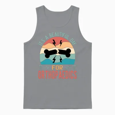 Orthopaedic Surgery Funny Orthopaedic Surgeon Unisex Tank Top - Sport Grey