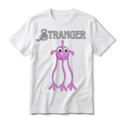 Stranger Unisex T-Shirt - White