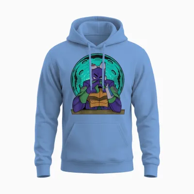 Mademark X Teenage Mutant Ninja Turtles - Donatello Hard as Nails for the Rv Unisex Hoodie - Carolina Blue