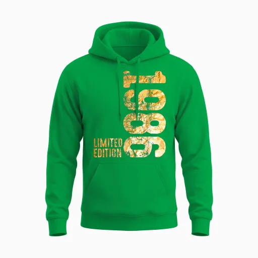 40th Birthday Man Woman 40 Years 1986 Decorative Gift Funny Unisex Hoodie - Irish Green