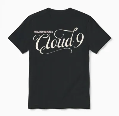 Megan Moroney Cloud 9 Window Portrait Unisex T-Shirt - Black