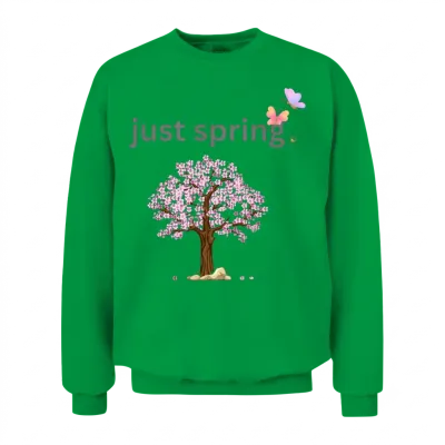 Unisex Spring Trending Creative Unisex Sweatshirt - Irish Green