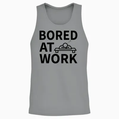 Retro Astronaut Galaxy Illustration Unisex Tank Top - Sport Grey