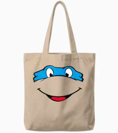 Mademark X Teenage Mutant Ninja Turtles - Leonardo - Costume Tote Bags - Natural