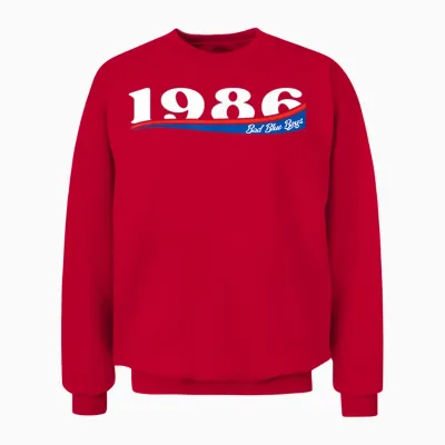 Bad Blue Boys 1986 Zagreb Ultra Kroatien Hrvatska Flagge Unisex Sweatshirt - Red