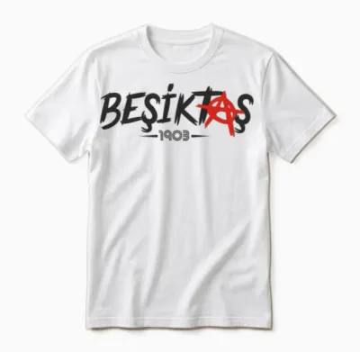 Beşiktaş Besiktas Unisex T-Shirt - White