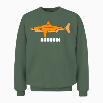 Idée Cadeau Pour Roux | Rouquin | Requin Roux T-Shirt Haut De Gamme Unisex Sweatshirt - Military Green