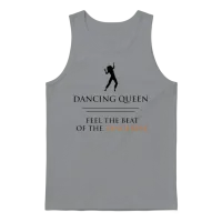 Funny Tangerine Unisex Tank Top - Sport Grey – 1