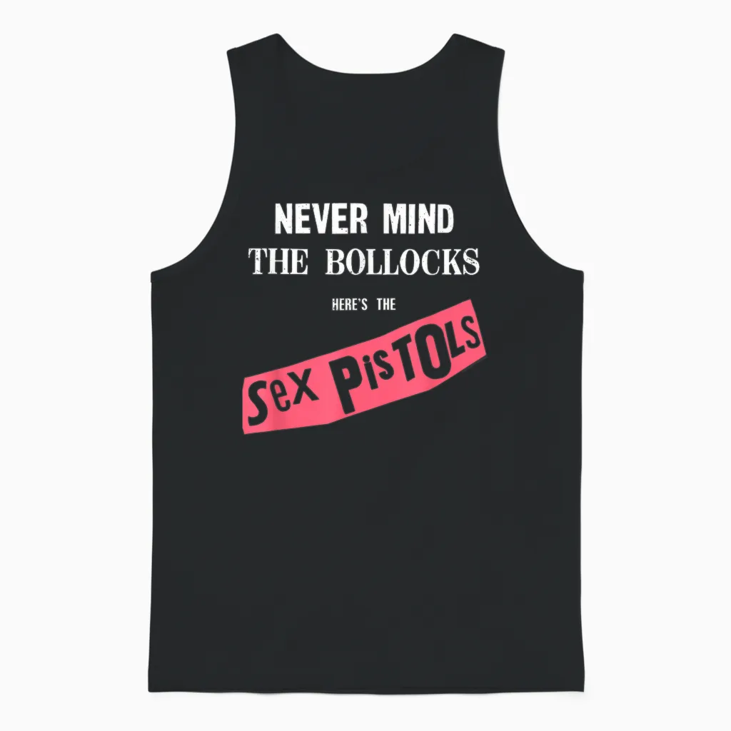 Original Sex Pistols Nmtb Album by Rock Off Unisex Tank Top in Black