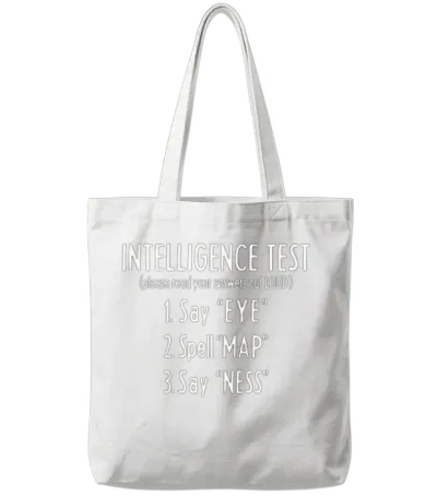Offensive Shirt Funny Tote Bags - White