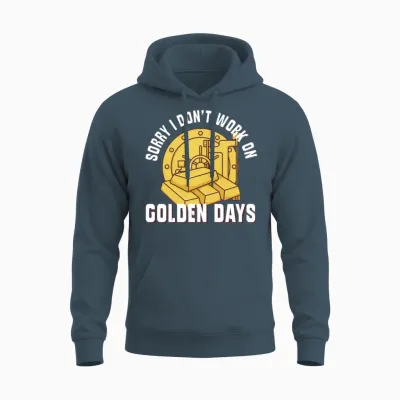 Gold Digging Gold Mining Gold Panning Gold Mine Unisex Hoodie - Dark Heather