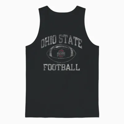 Ohio State Buckeyes Football Intensity Black Unisex Tank Top - Black