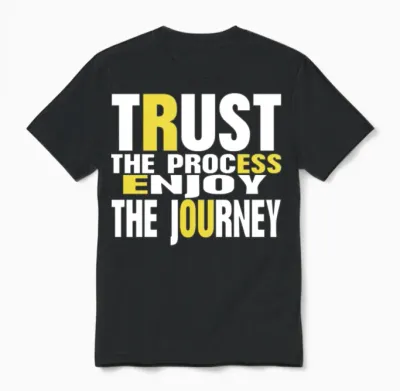 Success Quote Unisex T-Shirt - Black