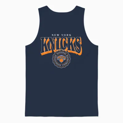 Nba - New York Knicks Blason Unisex Tank Top - Navy