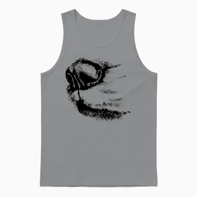Dog Nose Unisex Tank Top - Sport Grey