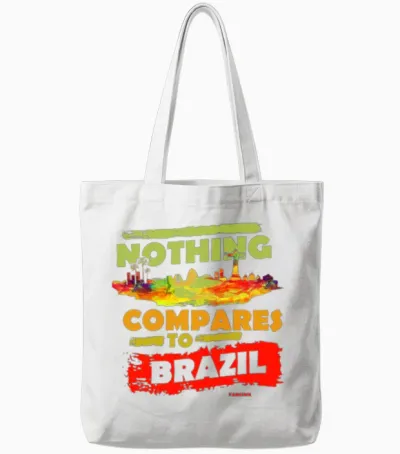 Brazil Rio De Janeiro South America Gift Tote Bags - White