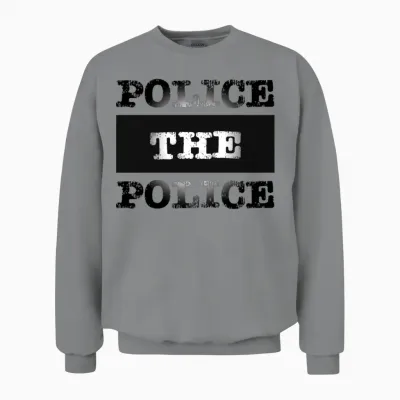 Police the Police Unisex Sweatshirt - Sport Grey