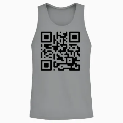 Qr Codes Are Dumb - Black Unisex Tank Top - Sport Grey