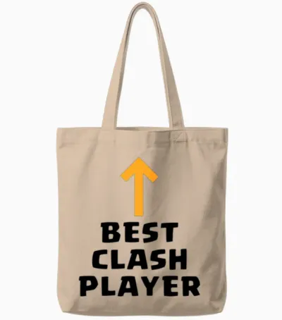 Clash of Clans Best Clash Tote Bags - Natural