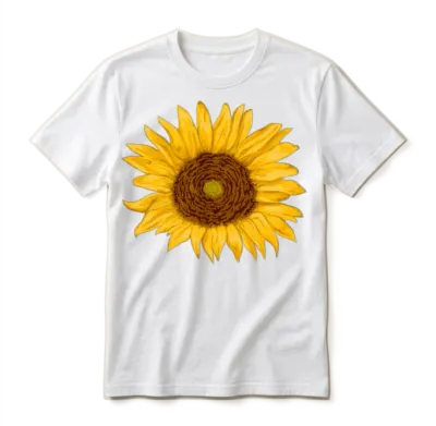 Sunflower Unisex T-Shirt - White