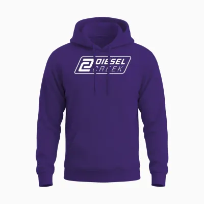 Diesel Creek Unisex Hoodie - Purple