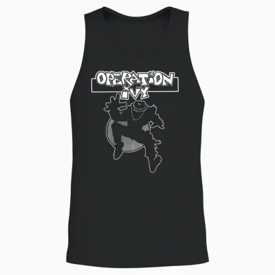 Operation Ivy - Official Merchandise - Ska Man Unisex Tank Top - Black