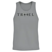 Travel Unisex Tank Top - Sport Grey – 2
