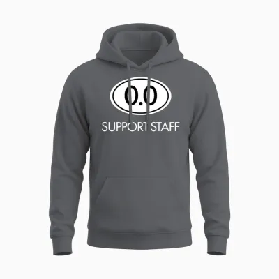 Marathon 0.0 Circle No Thanks Funny Support Staff Unisex Hoodie - Charcoal