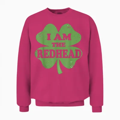 Funny Dibs on the Redhead I Am the Redhead Women Men Unisex Sweatshirt - Heliconia
