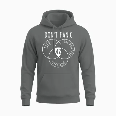 42 Unisex Hoodie - Graphite Heather