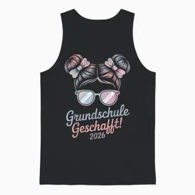 Abschluss Grundschule 2026 Grundschule Abschied Abgänger Unisex Tank Top - Black