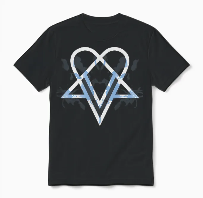 Ville Valo Heart Full of Ghosts Unisex T-Shirt in Black